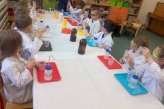 Chemiczne zabawy z witaminą C- Smart_ Lab w grupie Delfinków